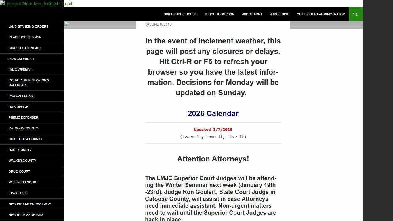 Lookout Mountain Judicial Circuit